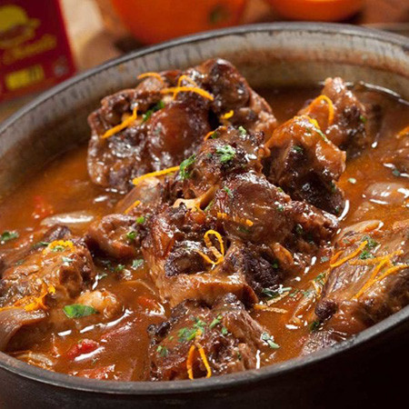 Млечно телешки опашки