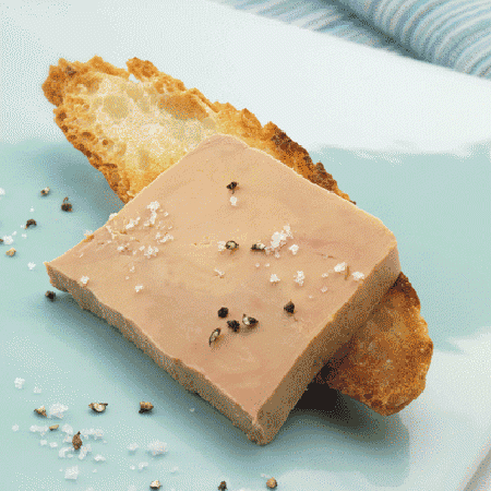 Терина Foie Gras с арманяк и бяло вино