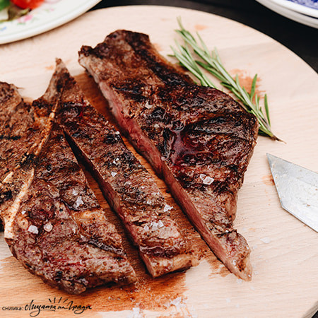 Говежди Т-боун стек USA Nebraska Angus