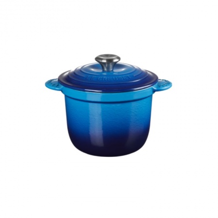Le Creuset - ЕVERY CASSEROLE: RICE POT WITH INNER LID / 18 cm ЦВЯТ: AZURE BLUE