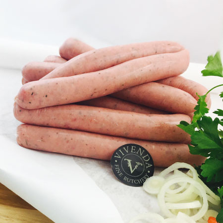 Млечно телешки вурст