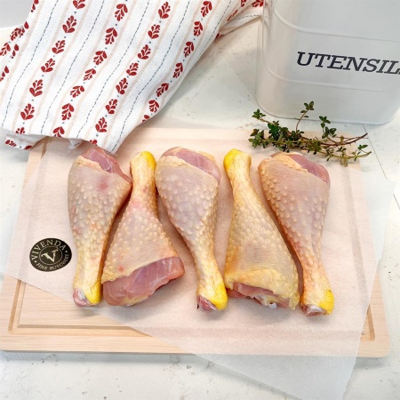 Парти бутчета от свободно отгледано пиле от Les Landes