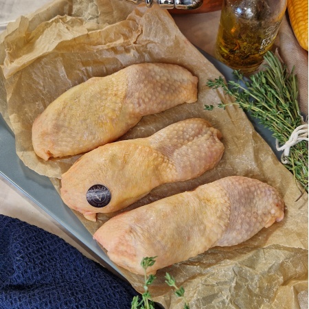 Пържола от бут от царевично пиле