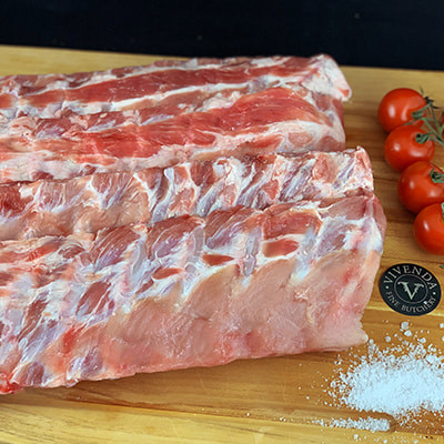 Свински ребра бейби бек рибс DUROC