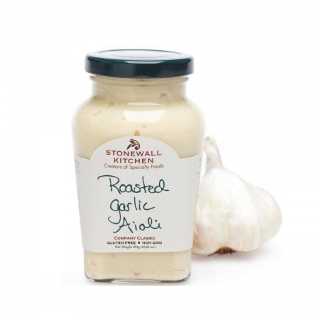 Сос айоли с печен чесън,